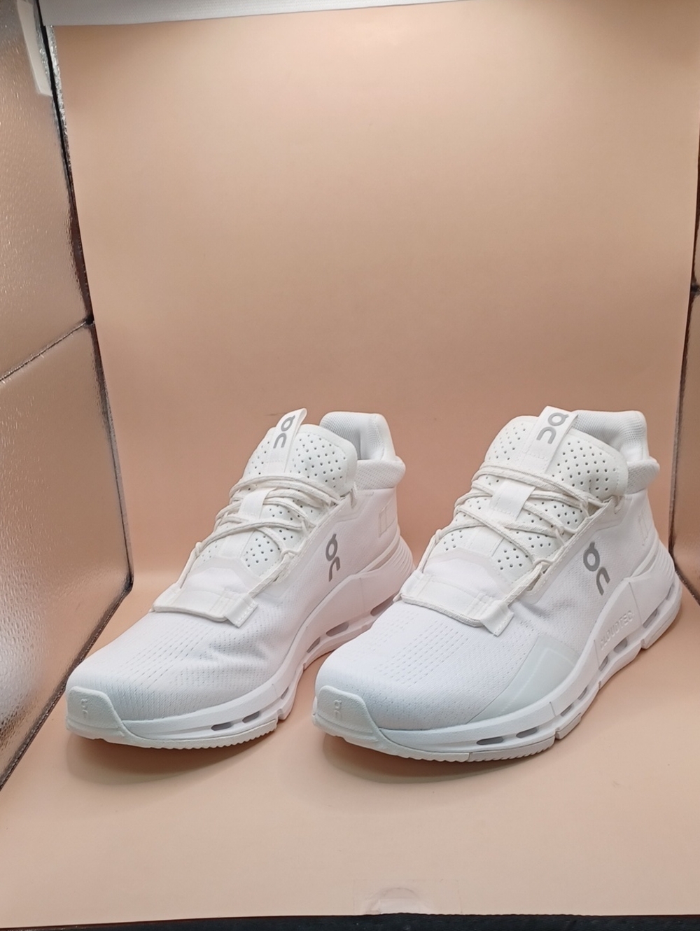 ON Cloudnova 2 Sneaker-White Women Size 9.5 US
